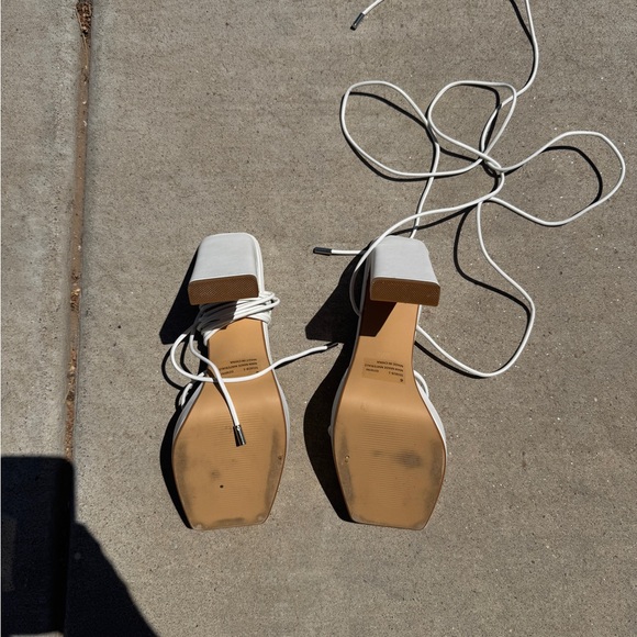 EGO White High Heels - Picture 5 of 5